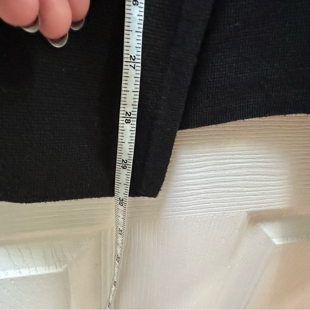 J Crew black Sophie Open front Sweater blazer xxs - Picture 4 of 6